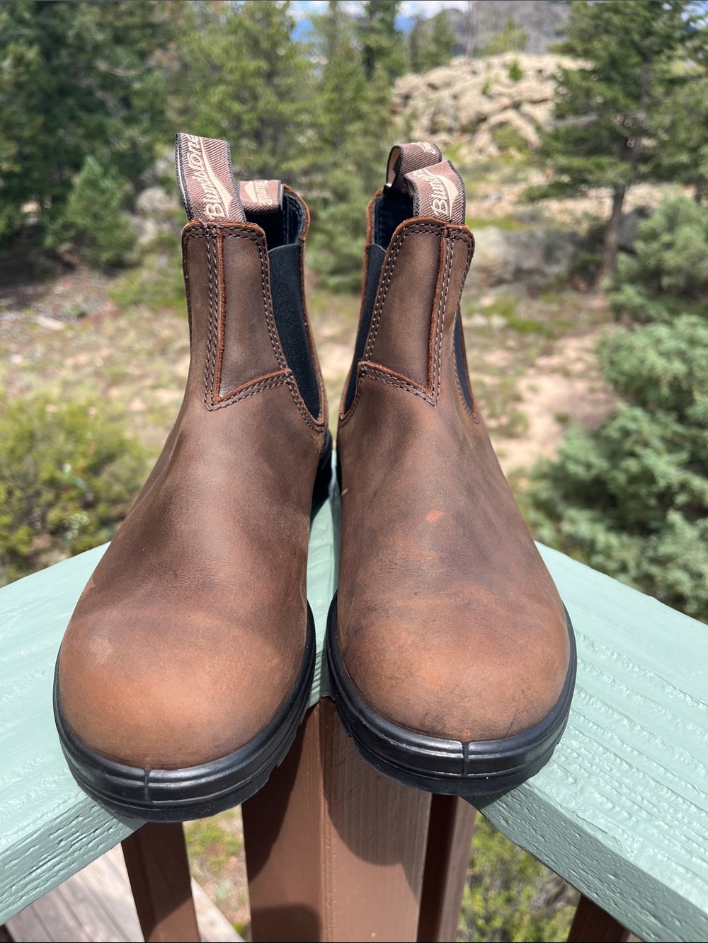 Blundstone Women's Classics Chelsea Boots #1609 in Antique Brown AU4.5 USW7.5 - Picture 4 of 10
